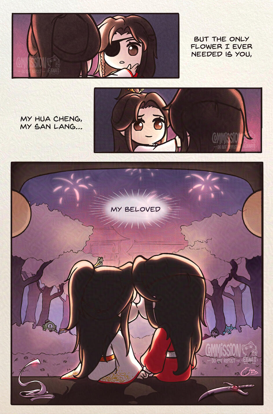 TGCF HuaLian Comic Commission 3 TGCF HuaLian Comic Commission 3