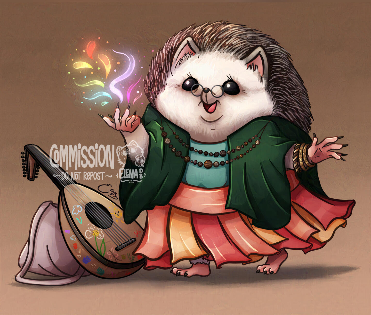 D&amp;D OC Commission - Hazel