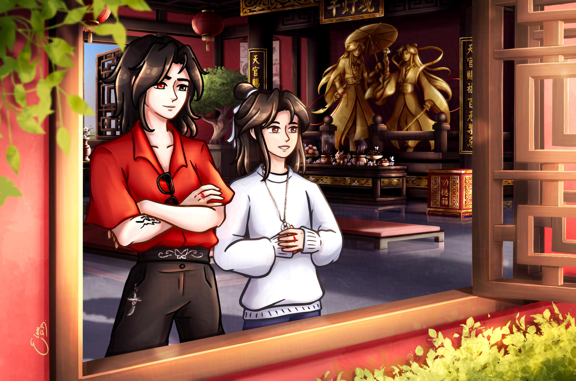 "Blossoms Amidst Snow" TGCF Fanzine Print