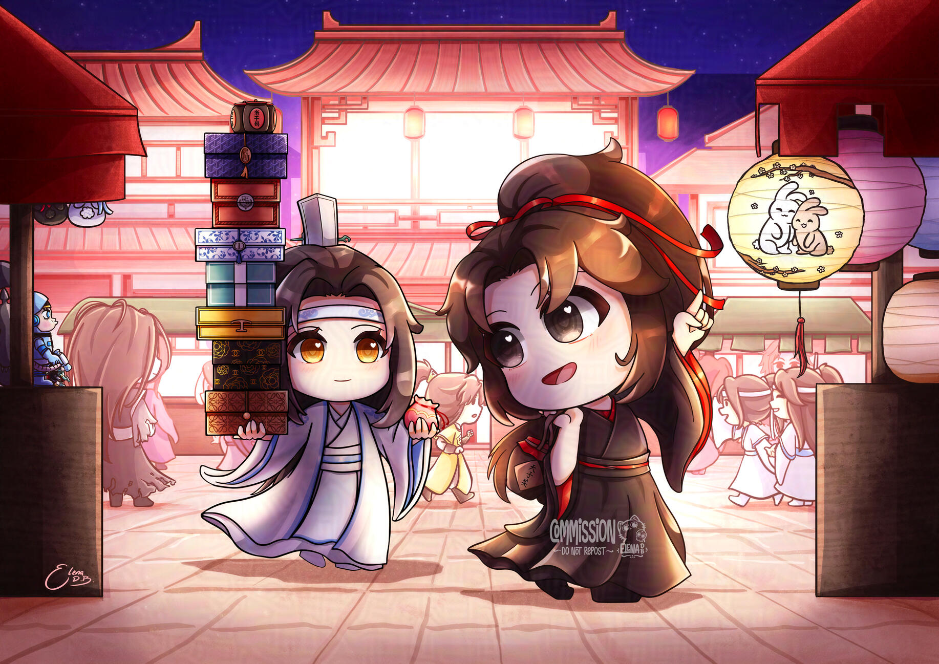 WangXian Market - Wallpaper Commission