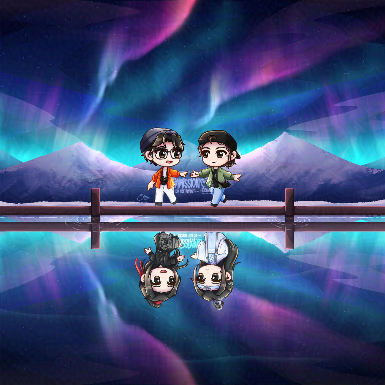 YiZhan/WangXian - PC/iPad Wallpaper Commission